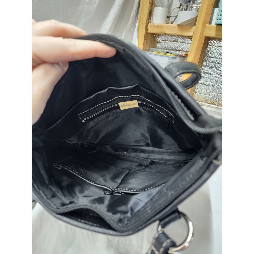 Black Multisac purse multiple pockets storage - image 4
